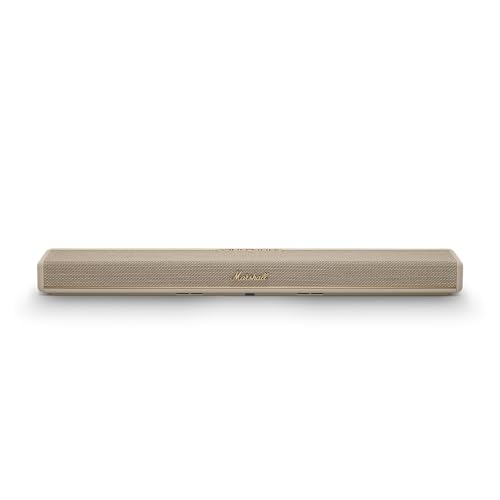 Amazon.co.jp: Marshall サウンドバー HESTON 60 クリーム Dolby Atmos